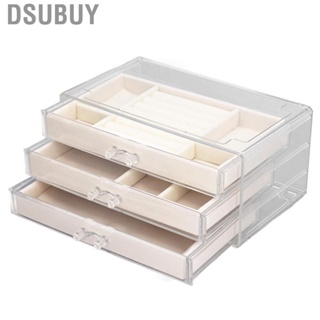 Dsubuy Small Jewelry Box A Strong And Durable Beige With Chains For