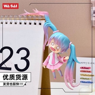 พวงกุญแจ จี้ตุ๊กตา Hatsune MIKU น่ารักมาก สําหรับตั้งโต๊ะ สํานักงาน