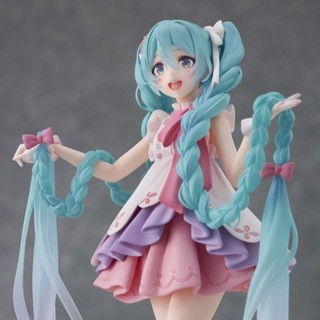 ตุ๊กตาฟิกเกอร์ Hatsune Miku Rapunzel His Royal Highness Fairy Tale Wonderland สองมิติ สําหรับตกแต่งโต๊ะ