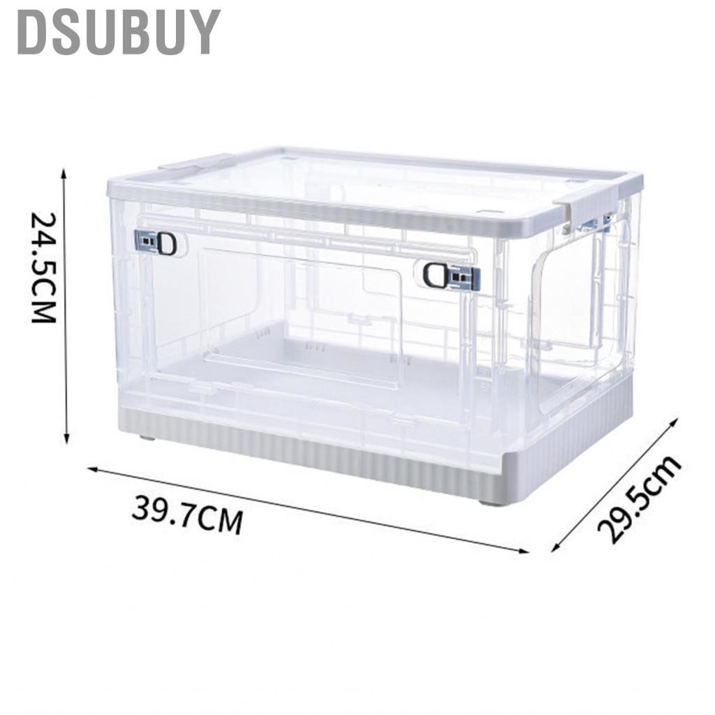 dsubuy-storage-box-side-doors-clear-large-container-with-wheel-for-home-office