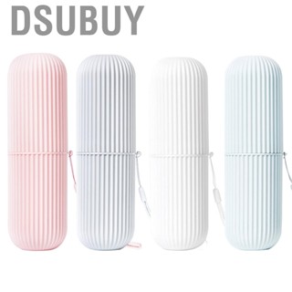 Dsubuy Travel Portable  Box Toothpaste Holder Cup Bathroom Products