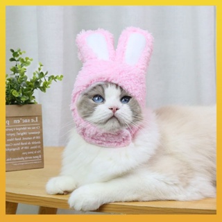 [Daliya] หมวกคอสเพลย์ รูปหูกระต่ายน่ารัก ขนาดเล็ก ถึงขนาดกลาง สําหรับสัตว์เลี้ยง สุนัข แมว