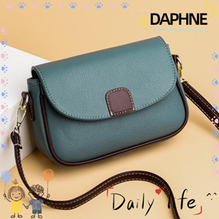 Daphne กระเป๋าถือ กระเป๋าสะพายไหล่ แบบหนัง หรูหรา สําหรับสตรี 2023