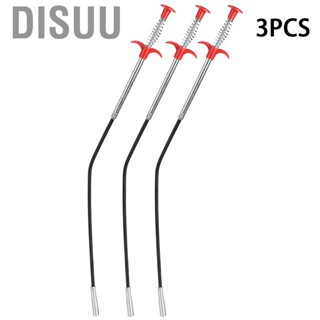 Disuu 3pcs Kitchen Sewer Dredging Device Sink Cleaning Brush Hair  Tools)