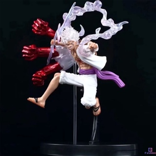 ฟิกเกอร์ PVC รูปการ์ตูนอนิเมะวันพีช MonkeyDLuffy Gear 5 Luffy (NikaFruit Awakening VS Kaidou Ver.) 21 ซม.