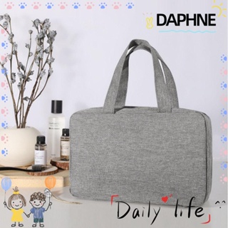 Daphne กระเป๋าเครื่องสําอาง กันน้ํา แบบพกพา ความจุขนาดใหญ่