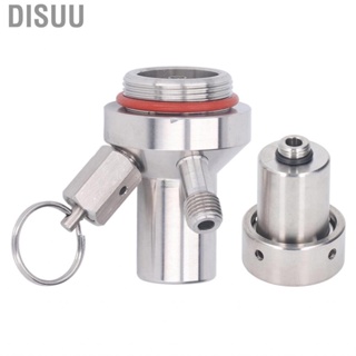 Disuu Tap Distributor  Corrosion Resistant Stainless Steel Beer Barrel Coupler for Drink Dispensing