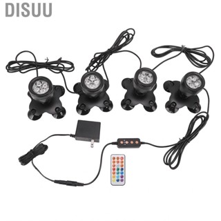 Disuu Underwater Pond Light Colorful IP68  360° Adjustable Base