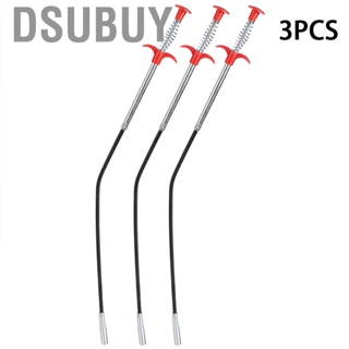 Dsubuy 3pcs Kitchen Sewer Dredging Device Sink Cleaning Brush Hair  Tools)