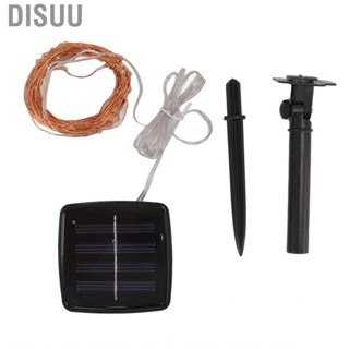 Disuu Solar String Lights IP44  Heatproof Powered Copper Wire New