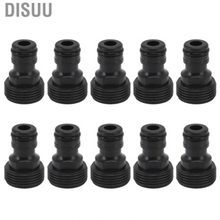 Disuu 10Pcs Tap Connector 25mm G3/4 Male Thread Quick Nipple Hose Hot