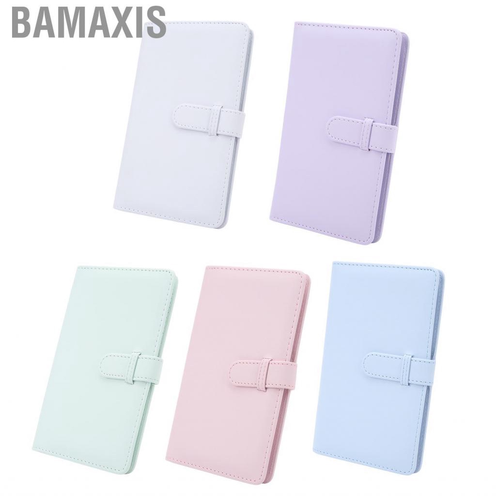 bamaxis-108-pockets-photo-album-fashionable-pu-leather-3-inch-for-movie-tickets