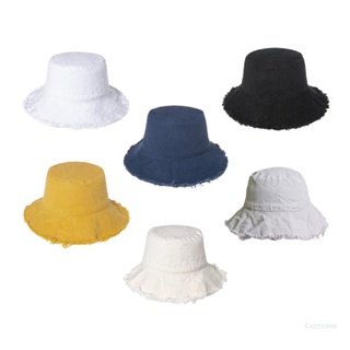 หมวกบักเก็ต ป้องกันแดด หลากสี แฟชั่นฤดูร้อน สไตล์ชาวประมง สําหรับผู้ใหญ่