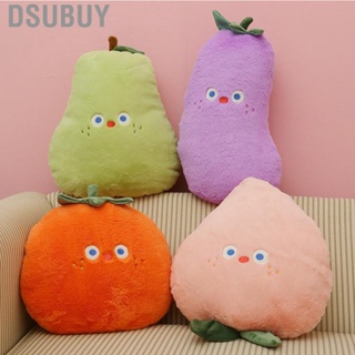 Dsubuy Fruit Pillow Cute Soft Fluffy PP Cotton Colorfast Cartoon Cushion for Office Home