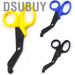 Dsubuy Bandage Shears Stainless Steel and PP Portable Multipurpose Scissors for Home Emergency