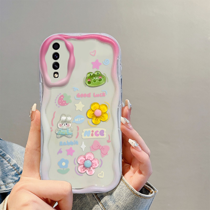 เคสซัมซุง-a50-เคส-samsung-a50s-เคส-samsung-a50-เคสโทรศัพท์มือถือ-ลายตุ๊กตา-3d-สีครีม-สําหรับ-samsung-a50-samsung-a50s