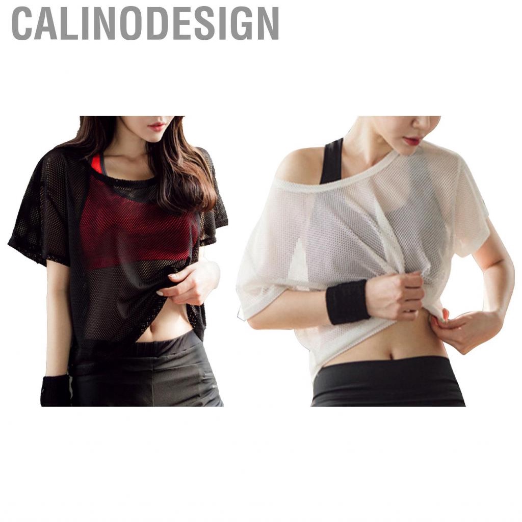 calinodesign-women-mesh-see-through-t-shirt-wearable-short-sleeve-hollow-out-cover-up-top-prevent-pilling-loose-fit-breathable-for-summer-fitness