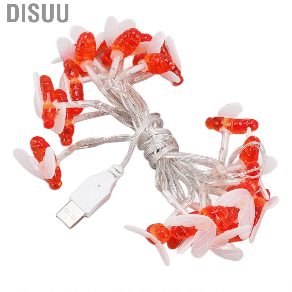 disuu-solar-bee-string-lights-20-honey-fairy-warm-light