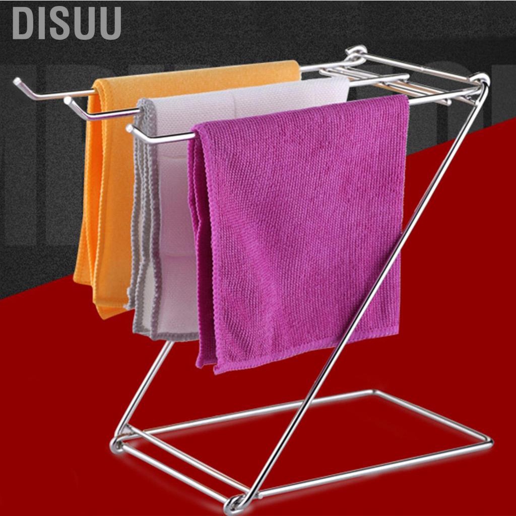 disuu-floor-towel-holder-foldable-rack-rustproof-easy-to-z-shaped-stainless-steel-for-kitchen-home-accessories