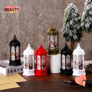 Beauty โคมไฟ รูปสโนว์แมน DIY สําหรับแขวนตกแต่งต้นคริสต์มาส