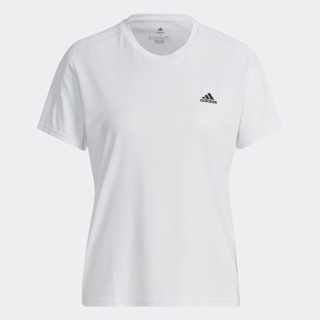 adidas วิ่ง เสื้อวิ่ง Run It ผู้หญิง สีขาว HL1454