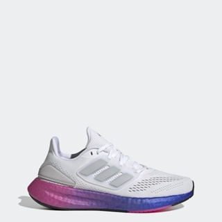 adidas วิ่ง รองเท้า Pureboost 22 ผู้หญิง สีขาว HQ8576