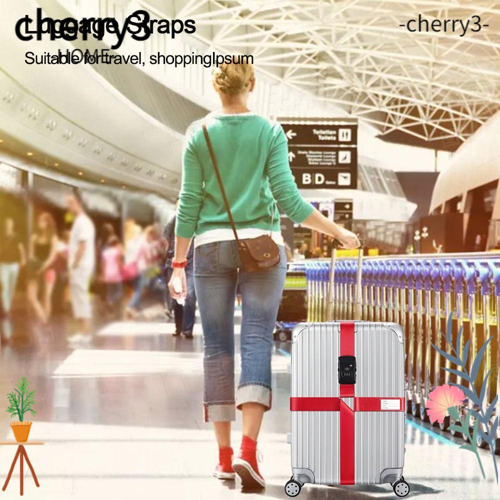 cherry3-สายรัดกระเป๋าเดินทาง-หัวเข็มขัด-อุปกรณ์เสริม-สําหรับเดินทาง