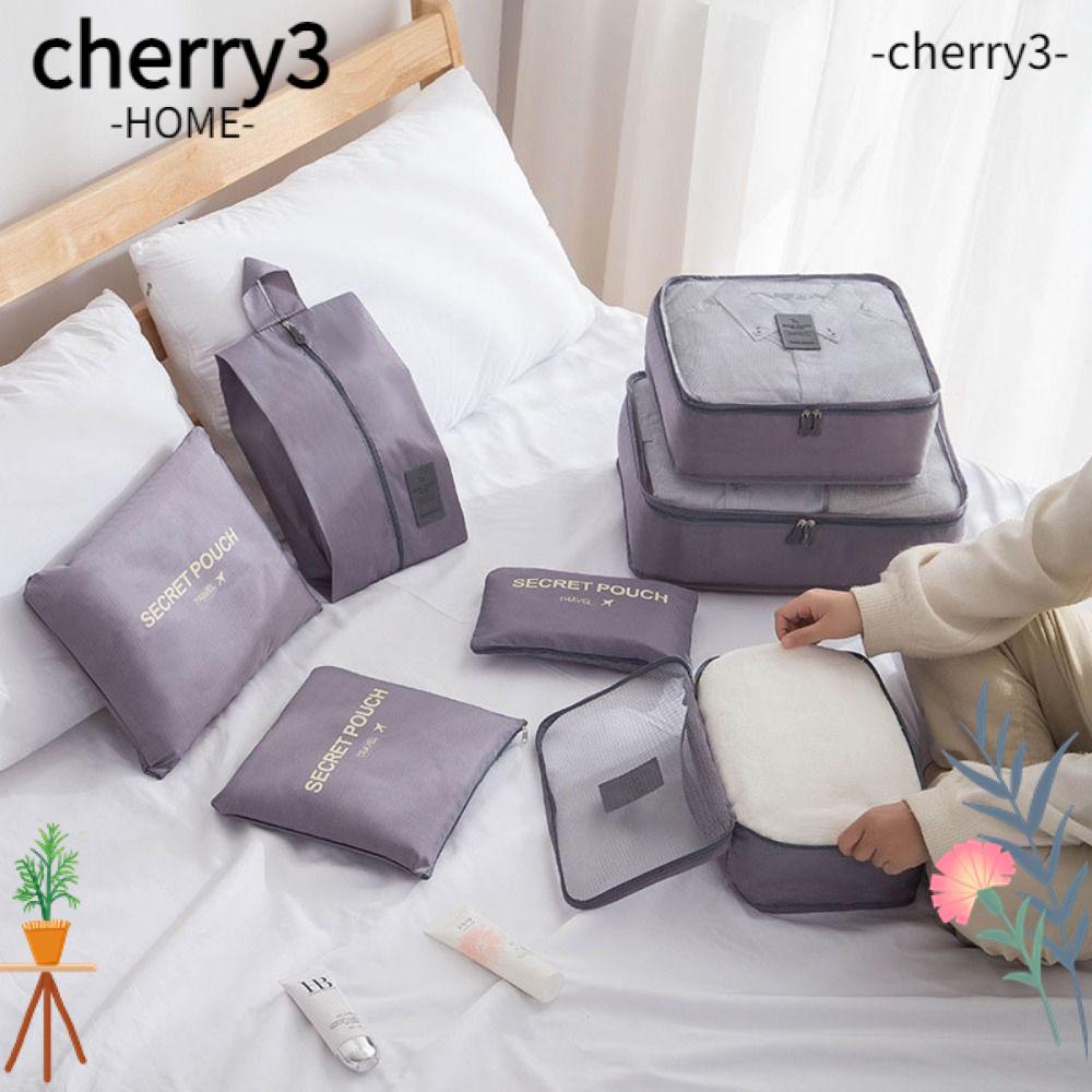 cherry3-กระเป๋าเดินทาง-จัดระเบียบเสื้อผ้า-รองเท้า