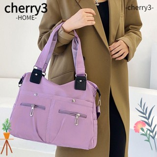 Cherry3 กระเป๋าสะพายไหล่ ทรงโท้ท ขนาดใหญ่ จุของได้เยอะ เหมาะกับใส่ทํางาน สําหรับผู้หญิง