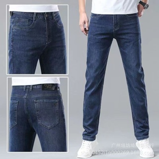 Spot second hair# fashion Guangzhou mens jeans net casual mens straight jeans stretch ing style pick size 8.cc