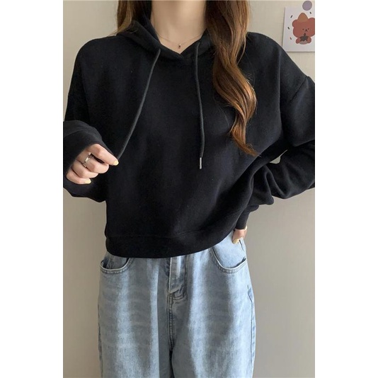 เสื้อแจ็กเก็ตกันหนาวแขนยาว-มีฮู้ด-ผ้าฟลีซ-ทรงหลวม-ขนาดเล็ก-250-กรัม-แฟชั่นฤดูใบไม้ผลิ-และฤดูใบไม้ร่วง-สําหรับผู้หญิง