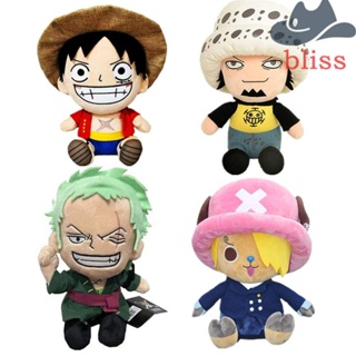 Bliss ตุ๊กตาลิง D Luffy Zoro Chopper ขนาด 25 ซม. ของเล่นสําหรับเด็ก