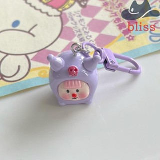 Bliss พวงกุญแจเรซิ่น จี้การ์ตูนกบ เมโลดี้น่ารัก ขนาดเล็ก เครื่องประดับ สําหรับเด็ก