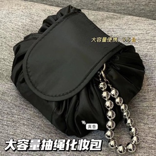 [Daily preference] small red book Same style lazy makeup bag Internet celebrity women ins style travel portable drawstring large capacity washing storage bag 8/21