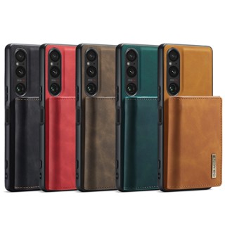 2 In 1 เคสกระเป๋าใส่เหรียญ แบบแม่เหล็ก ถอดออกได้ สําหรับ Sony Xperia 1V Xperia10V