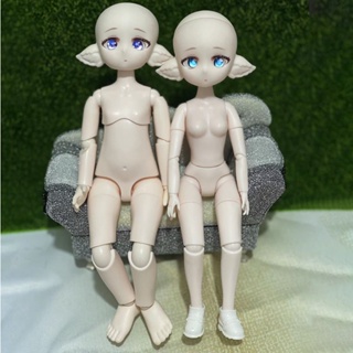 ตุ๊กตาเอลฟ์แต่งหน้า 1/6 Bjd หัวตุ๊กตาแต่งหน้า หรือตุ๊กตาทั้งตัว 24 ซม. ตุ๊กตาแฮนด์เมด DIY ของเล่นเด็ก ตุ๊กตาเด็กผู้หญิง 38DM