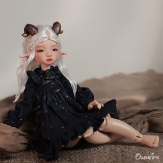 ใหม่ ตุ๊กตาเรซิ่น BJD Appi Kore Doll 1/6 Yaho Body Croissant Fantasy head ข้อต่อขยับได้ OIMG