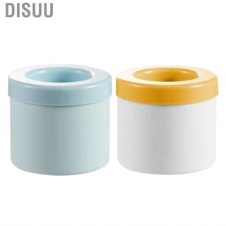 Disuu Ice Cube Mold  Hygienic Silicone Bucket Easy Release with Lid for Bar
