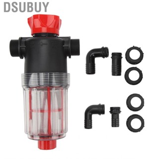 Dsubuy Water Pump Strainer Filter W/60 Mesh Stainless Steel Screen High Flow