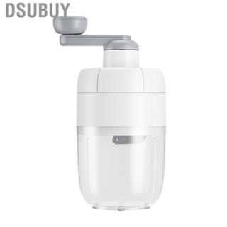 Dsubuy Shaved Ice Maker  Quick Planing Hand Shaving Machine Plastic Safe for Home