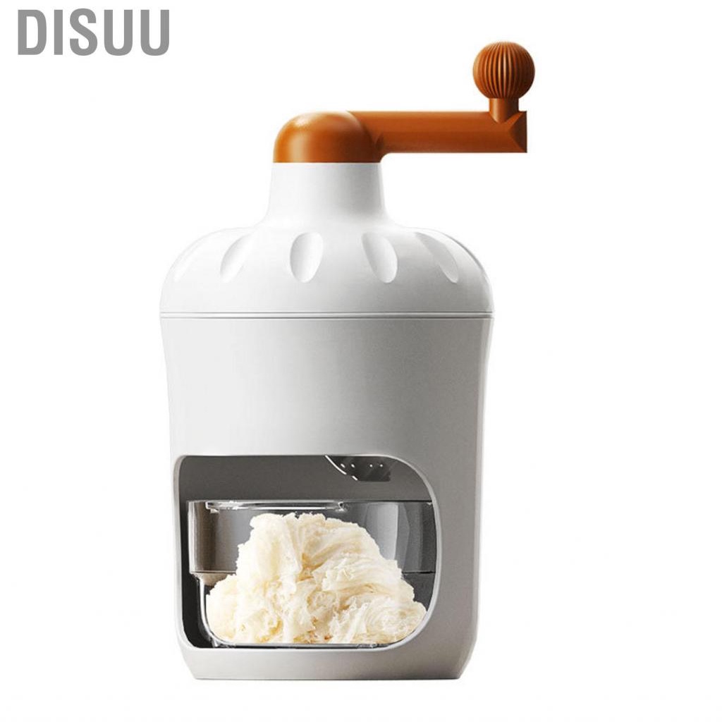 disuu-ice-crusher-safe-elegant-stainless-steel-blades-hand-crank-shaved-machine-environmental-protection-for-stalls