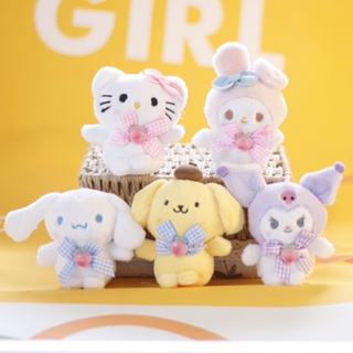 ตุ๊กตาการ์ตูนเมโลดี้ Sanrio Kuromi Cinnamoroll น่ารัก ของขวัญ สําหรับเด็กผู้หญิง และเด็กผู้ชาย