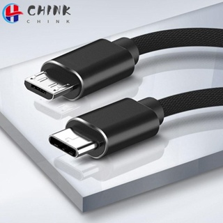 Chink สายชาร์จ USB Type C เป็น Micro USB 1 เมตร QC4.0 OTG ชาร์จเร็ว สําหรับ Huawei