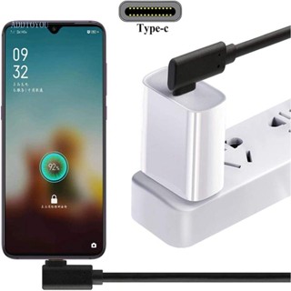 【3C】สายเคเบิลต่อขยาย Usb C ตัวผู้ เป็นตัวผู้ Gen2 90 องศา สําหรับอุปกรณ์ Type C 100 ซม.