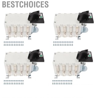 Bestchoices 4P Manual Dual Power Transfer Switch IP65 Load