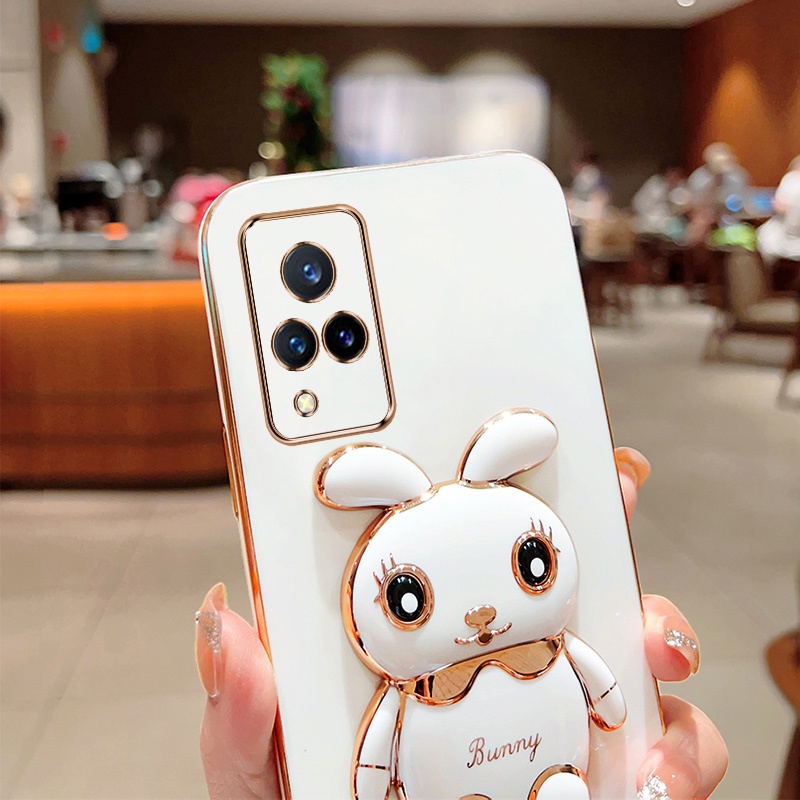เคส-vivo-v21-v21e-ฝาครอบ-พร้อมตัวยึดกล้องส่องทางไกล-พับได้-เคสโทรศัพท์-ซิลิโคน-นิ่ม