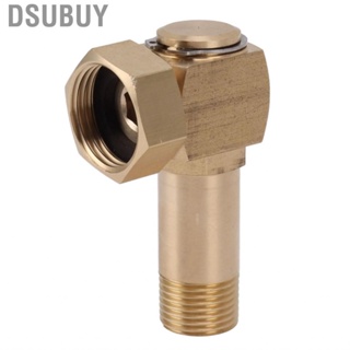 Dsubuy Garden Hose Adapter G1/2 High Hardness Brass Elbow Connector For NEW