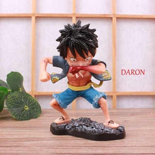 Daron ตุ๊กตาฟิกเกอร์ Luffy Monkey D Luffy Transform PVC ขนาดเล็ก ของขวัญ ของเล่นสําหรับเด็ก