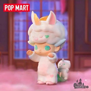 [ของแท้] กล่องสุ่ม ตุ๊กตาฟิกเกอร์ POPMART DIMOO No Ones Gonna Sleep Tonight Series ของขวัญ สําหรับตกแต่ง