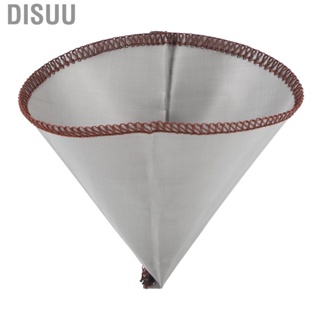 Disuu Reusable Coffee Filter Cone Shape Fine Stainless Steel Paperless Mesh US